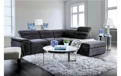 New Sectional Couch with Sleeper