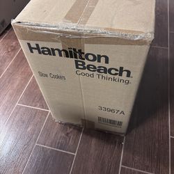 Hamilton Beach 6 Qt Programmable Slow Cooker – Brand New