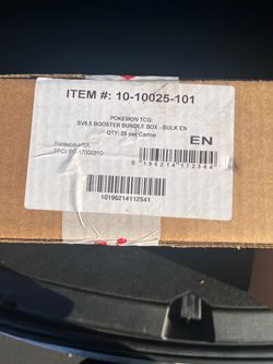 Pokemon Prismatic Booster Bundle Sealed Case