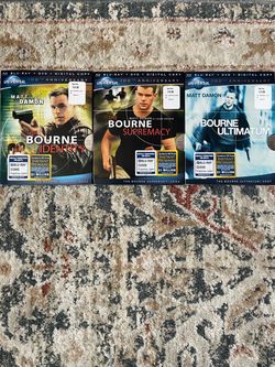 The Bourne Trilogy Blu-Ray DVD