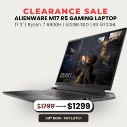 🔥 $500 OFF Alienware m17 R5 – Now Just $1299!