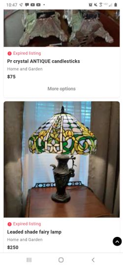 Tiffany style lamp like new