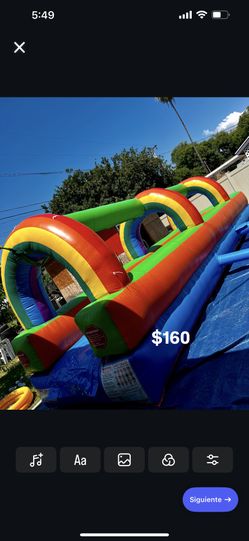 Slip And Slide.