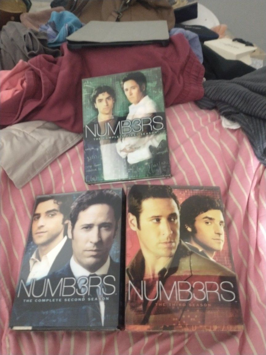 NUMBERS TV Series DVD Gift Box Set Season 1-3