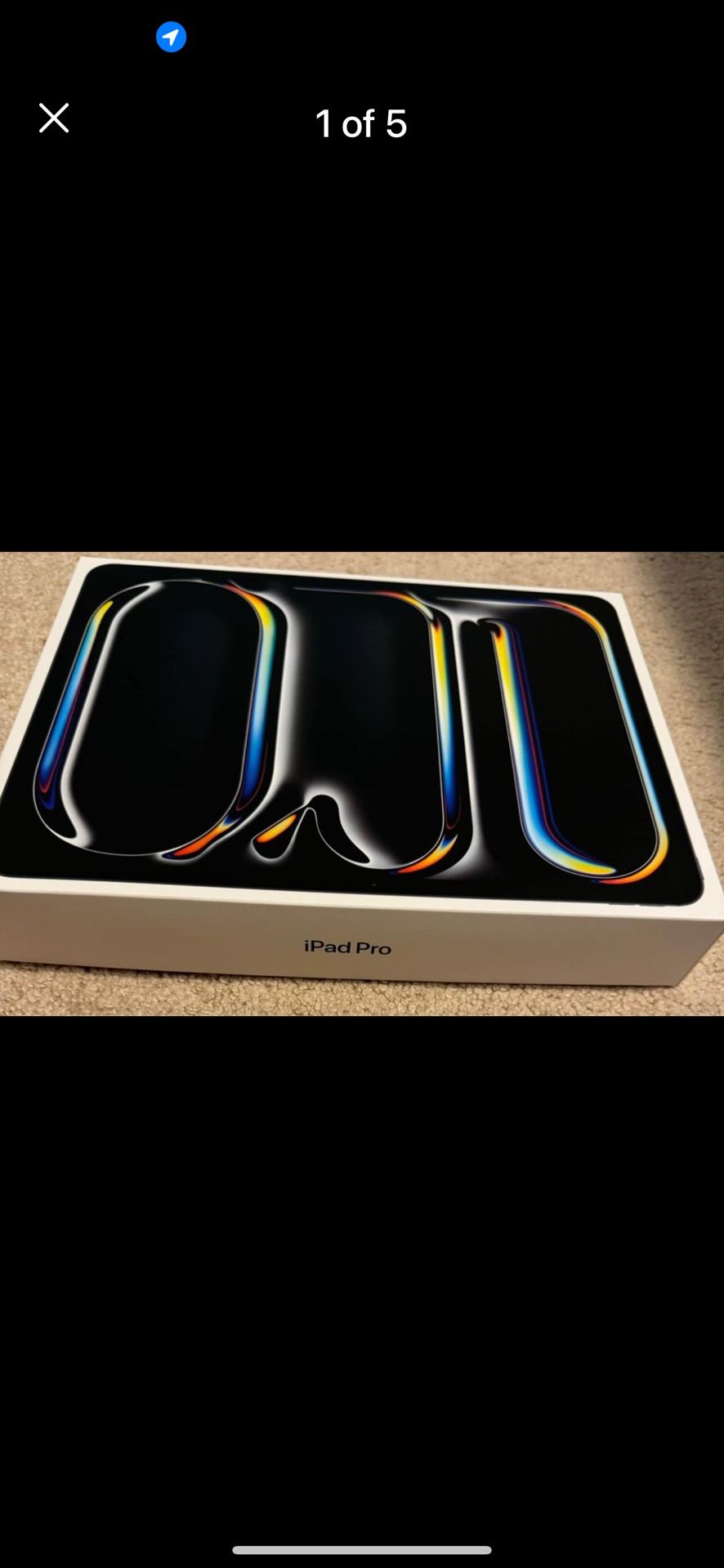 iPad Pro 13 Inches ,M4 Chip , 2024 Model 256gb WiFi . Space Black A2925. MVX23LL/A