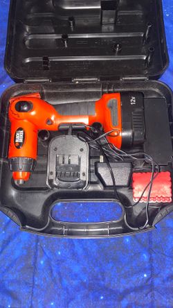 Black and Decker 12v Swivel Drill/Driver