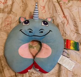 Brand New W/ Tag Unicorn Travel Neck Pillow 