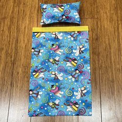 Christmas Universal Barbie Bed Holiday Blankets & Pillows - $5.00 Ea