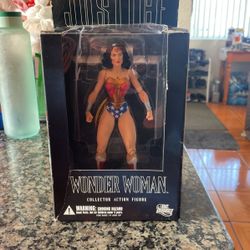 Justice Series 3 Wonder Woman Figure DC Direct