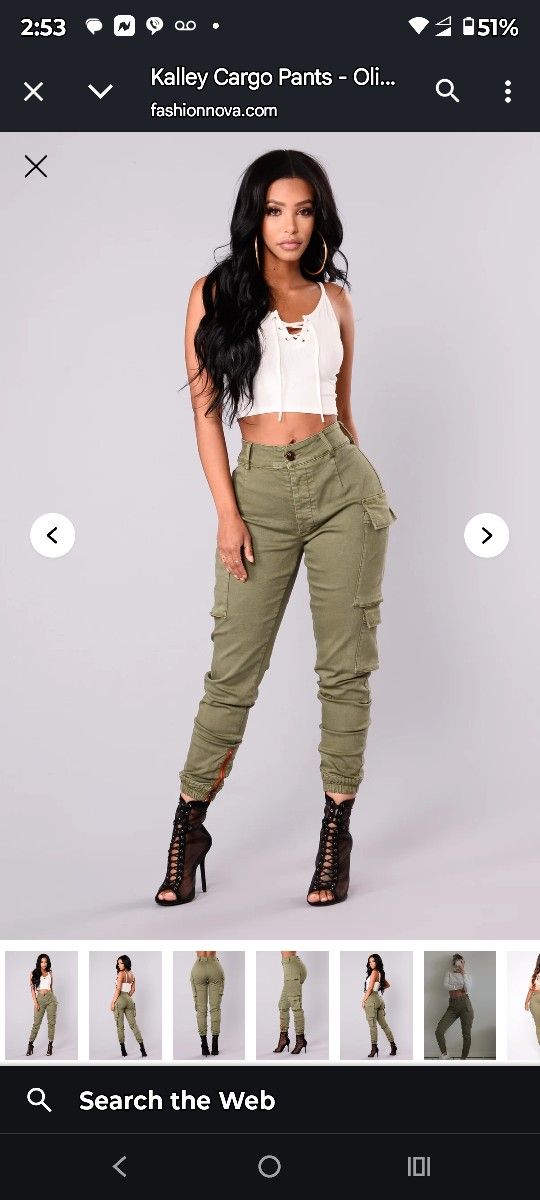 Cargo Pants For Women. Size Medium. Super Cute And Trendy
