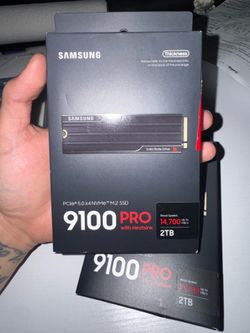 *NEW* Samsung 9100 PRO 2TB WITH HEATSINK PCIe 5.0 x4 NVMe M.2 SSD