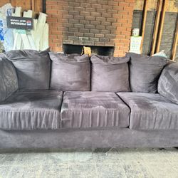 Dark Grey Couch 