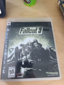 Playstation 3 game fallout 3