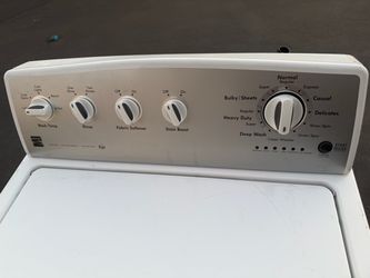 Whirlpool white washing machine large capacity
