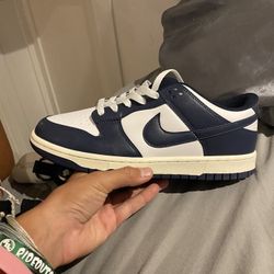 Vintage Navy Nike Dunks Size 8