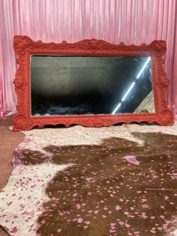Red Sirocco Mirror