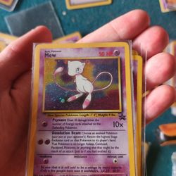 Mew Holo And Non-Holo Promo