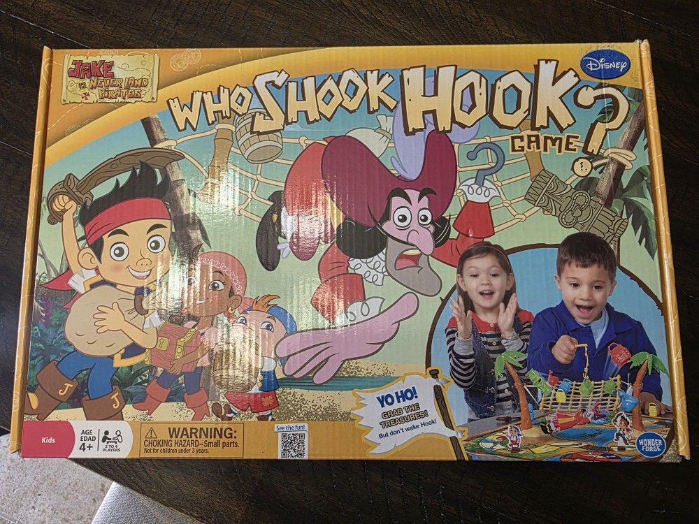 Disney Who Shook Hook? Board Game