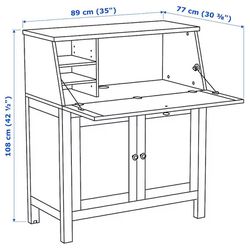 Compact Desk - Secretary Style