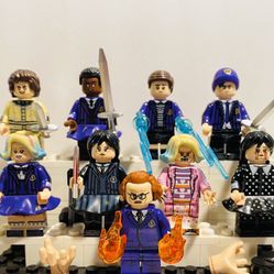 Wednesday Show Minifigures Nevermore Academy | New Custom LEGO Compatible Toys