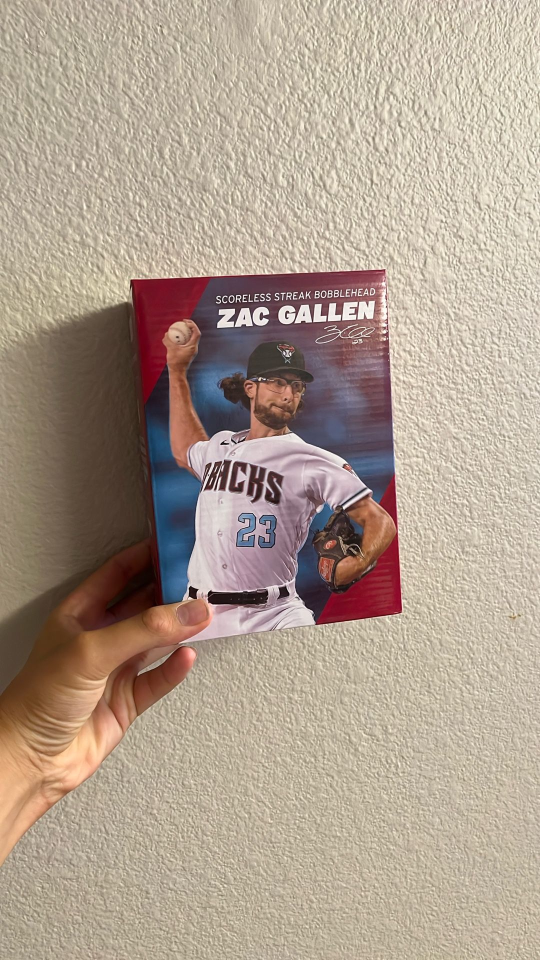 Zac Gallen Scoreless Streak Bobble Head 