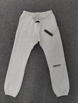 Essentials Fear Of God Light Oat Cuffed Sweat Pants Size XS