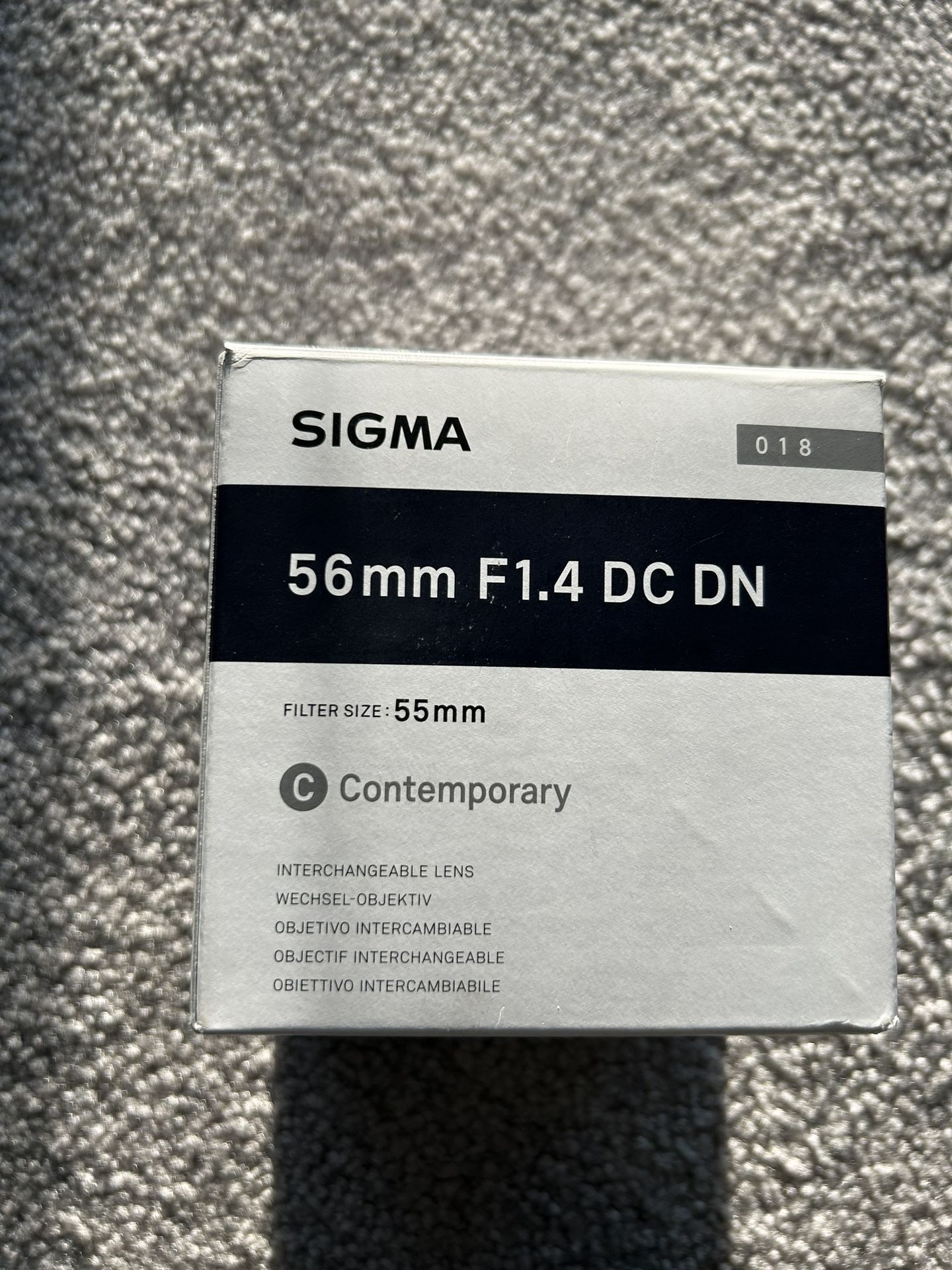 Sigma 56mm for EMount (Sony) Fixed Prime Camera Lens for Sale in