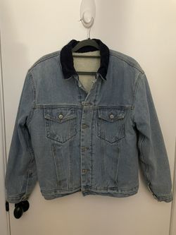 Brandy Melville Sherpa Jean Jacket