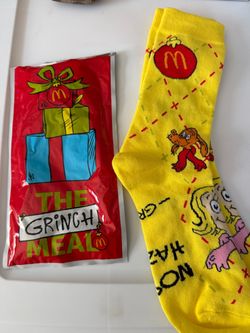 Grinch socks