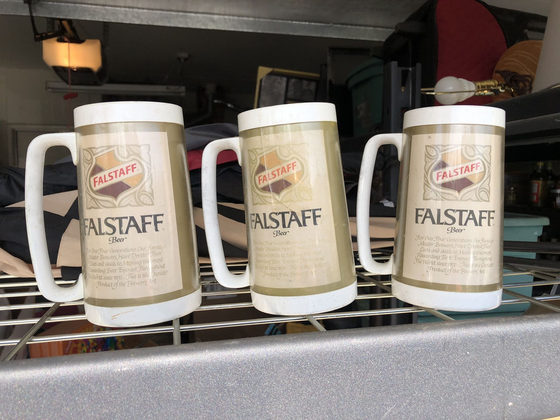 Antique - Authentic Falstaff Mugs