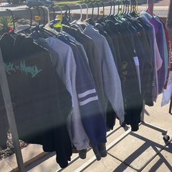 Hoodies Different Sizes 