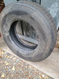Semi Tire 60 Bucks