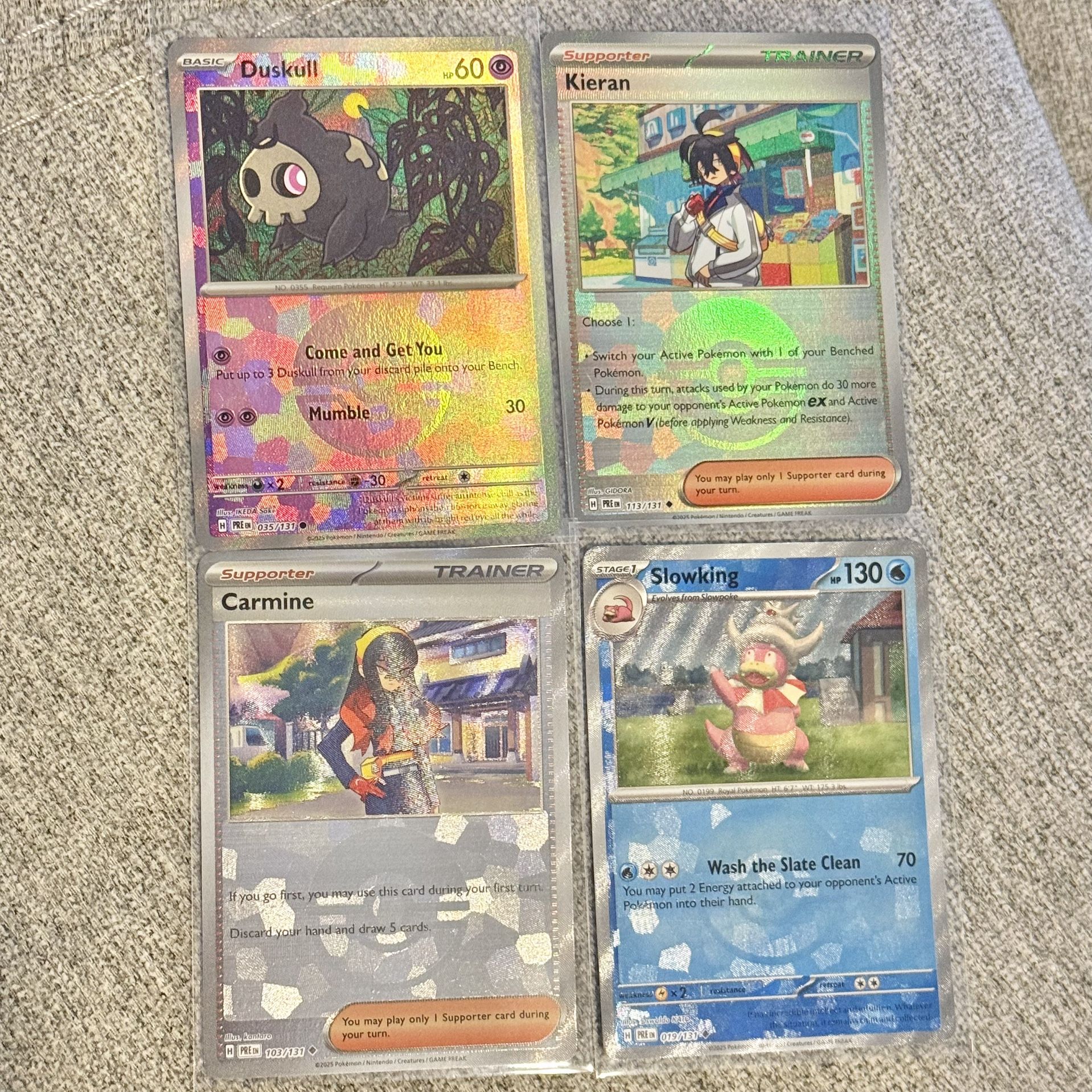 2025 Pokemon Prismatic Evolutions Poke Ball Reverse Holos