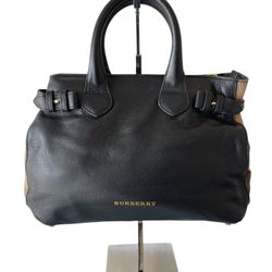 Burberry  Banner House Check Derby bag