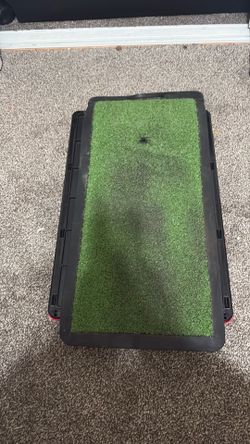 Portable golfing mat