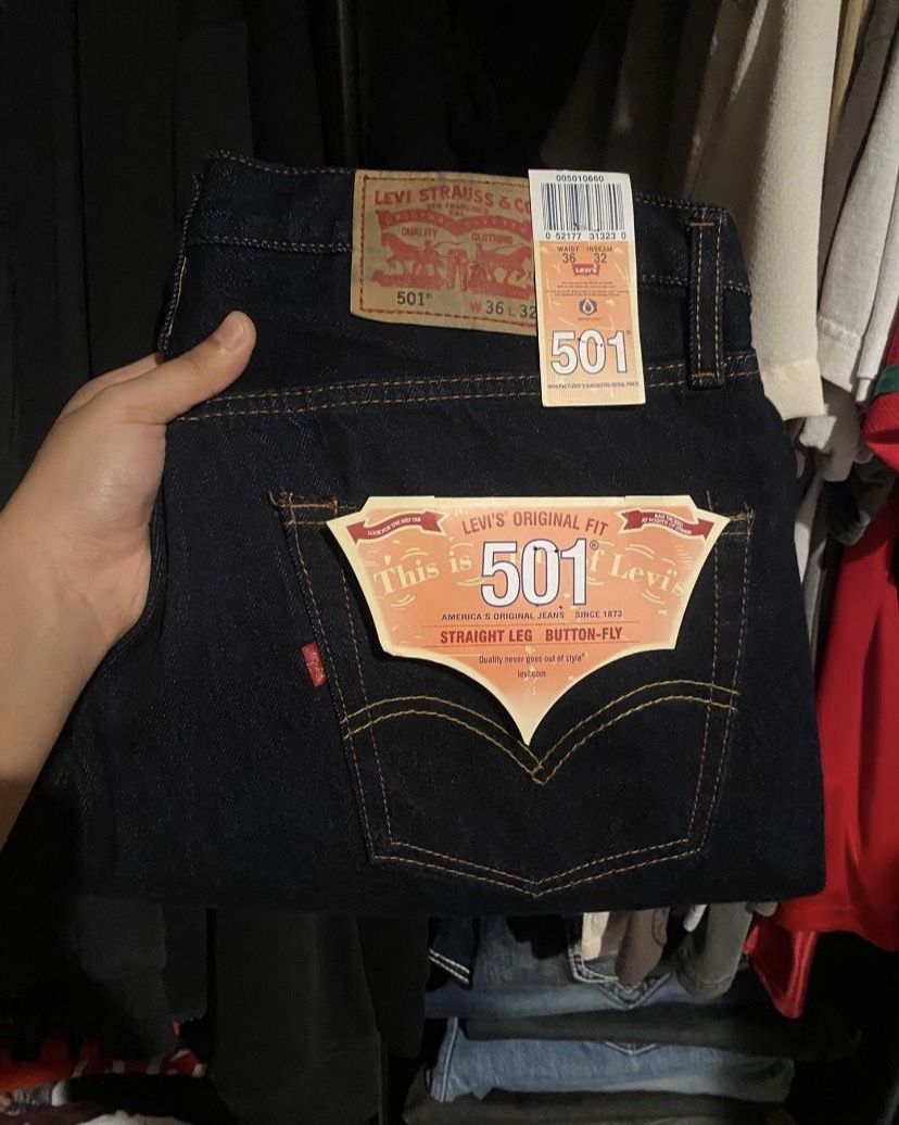 Dark blue Levi jean’s