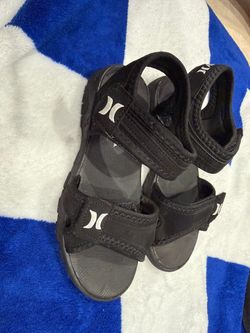 Hurley Black Strap Sandals