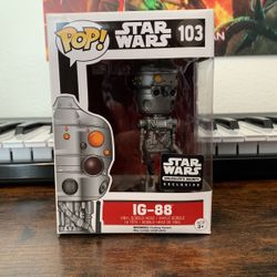 Funko Pop! #103 IG-88 Smuggler’s Bounty Exclusive