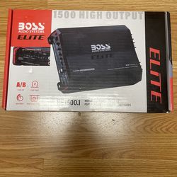 Boss Elite BE1500.1 Monoblock Car Amplifier