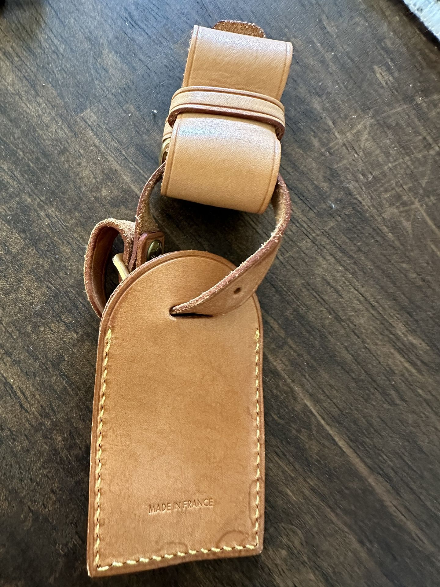 Louis Vuitton luggage tag
