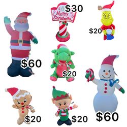 Christmas Outdoor Blow Up Decorations 