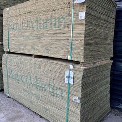$34.00🔥3/4 TREATED PLYWOOD