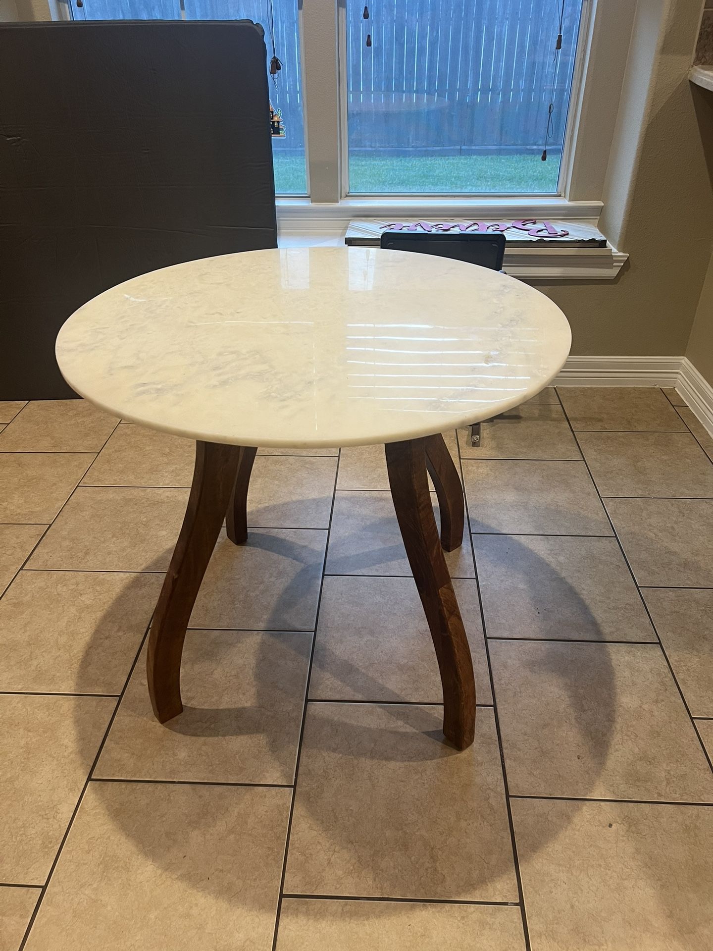 Marble Breakfast Table