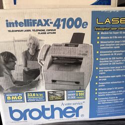 Brother IntelliFAX-4100e Business Class Laser Fax Machine