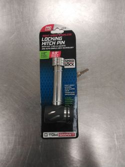 Locking g hitch pin