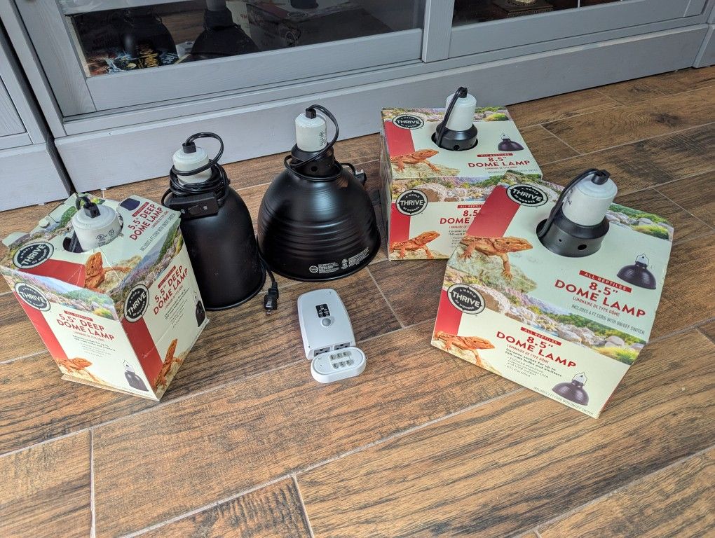 Reptile Basking Lamps And Accessories 