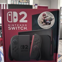 Brand new Nintendo Switch 2 Console + Mario Kart World Bundle