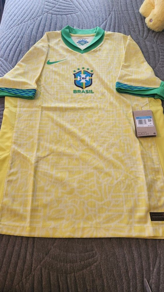 Nike Brazil Authentic Home Jersey 2024-2025