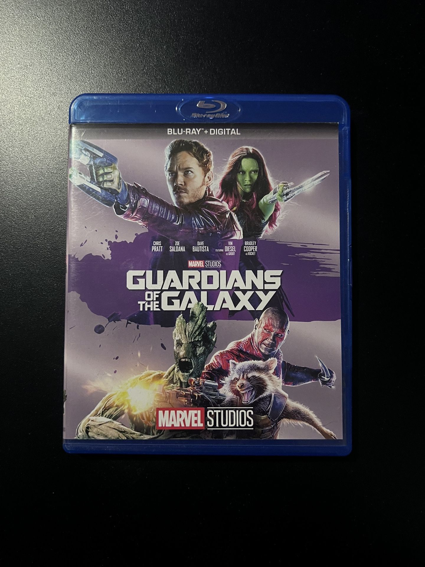 Guardians Of The Galaxy Blu Ray