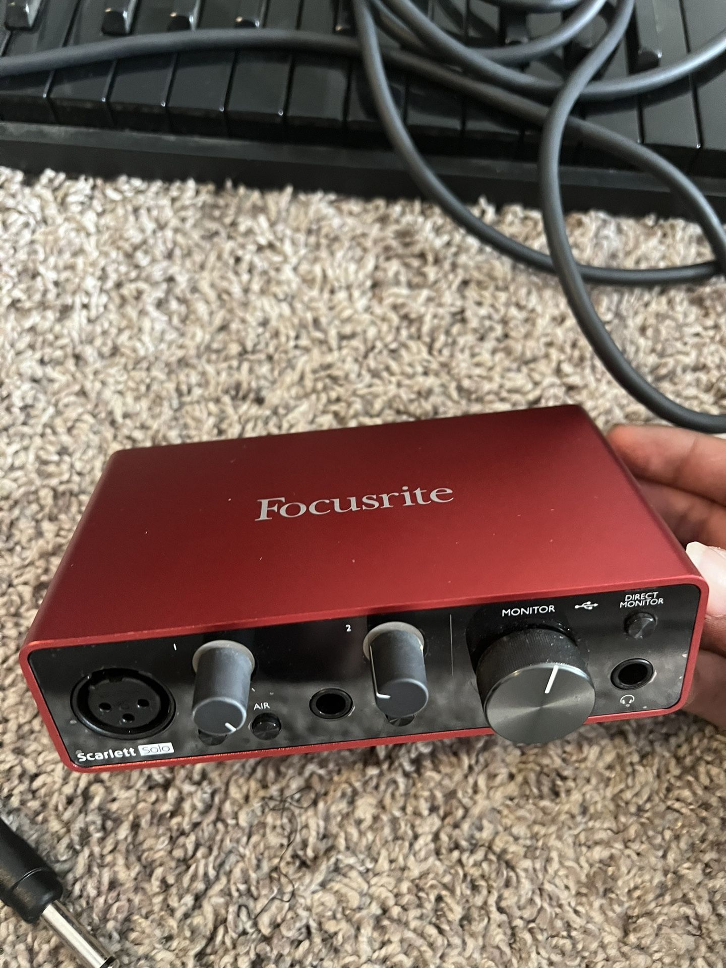 Focusrite Scarlett Solo 3 Interphase